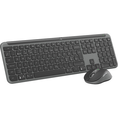 Комплект Logitech Signature Slim MK950 for Business Wireless/Bluetooth UA Graphite (920-012508) Вінниця - фото 9