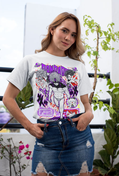 Футболка аниме Евил Ейе Дандадан Евил оверсайз (S/M/L) Черний AnimeJ0154 Днепр - изображение 4