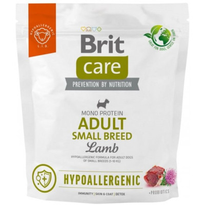 Сухой корм для собак Brit Care Dog Hypoallergenic Adult Small Breed 1 кг (8595602566136) Винница - изображение 1