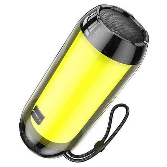 Портативна колонка BOROFONE BR25 Crazy sound colorful luminous BT speaker Black Київ