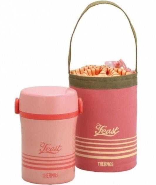 Харчовий Дитячий Термос (Ланч-бокс) з 3 контейнерами 690 мл + сумка Thermos (123031) Нержавіюча сталь Нововолинськ - фото 2