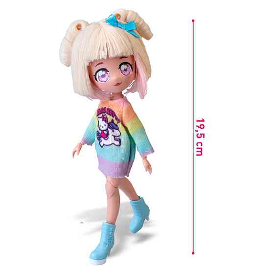 Ігровий набір 4SF Manga Dolls серії Hello Kitty – Стильна Цукерочка-єдиноріг Дніпро