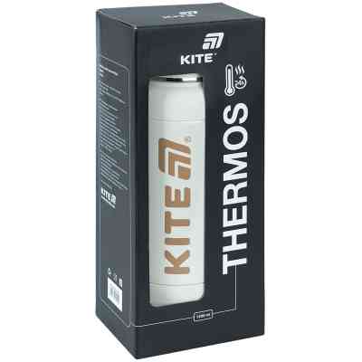 Термос Kite 1200 мл, бежевий (K25-1225-2) Вінниця