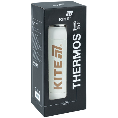 Термос Kite 1200 мл, бежевий (K25-1225-2) Вінниця - фото 6