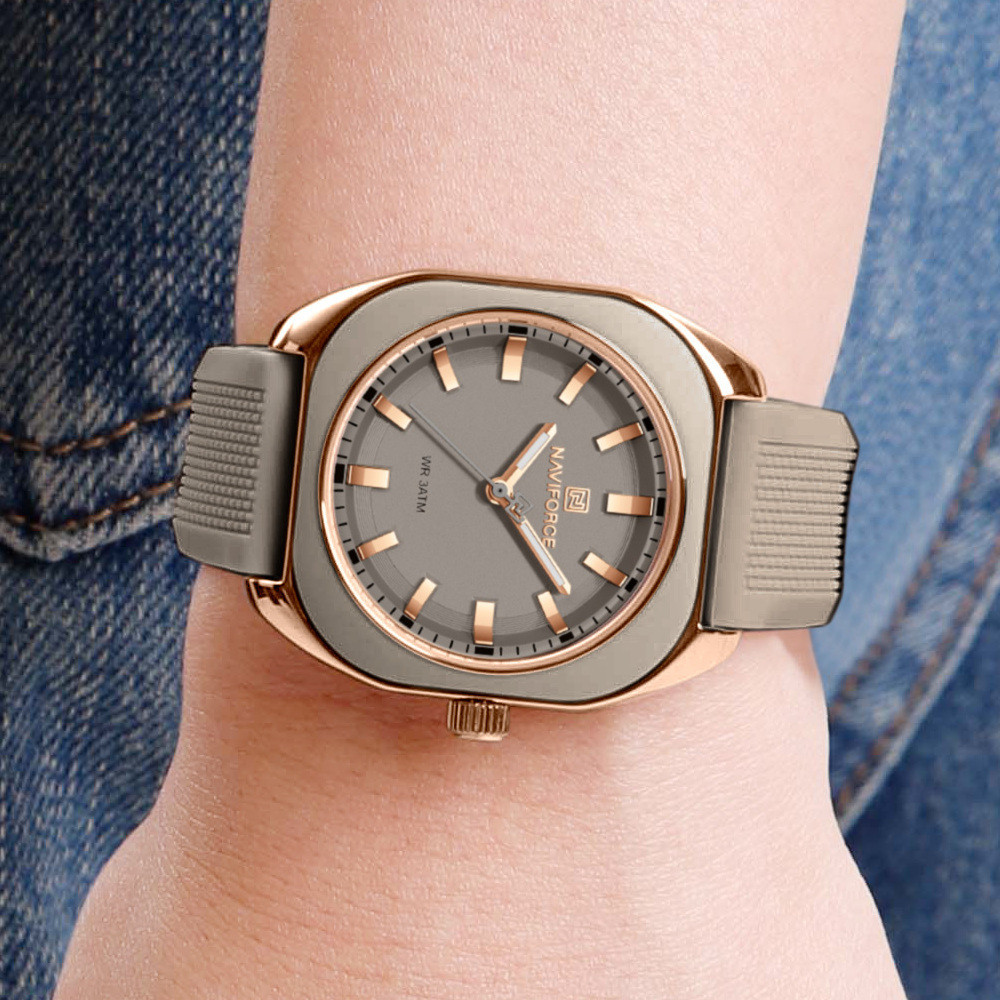 Годинник жіночий наручний Naviforce Mira Сірий Київ - фото 17