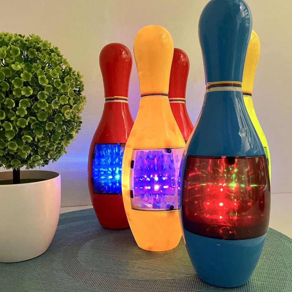 Ігровий набір для боулінгу кеглі 6шт аером'яч звук світло (MR 1378) Чернигов - изображение 3