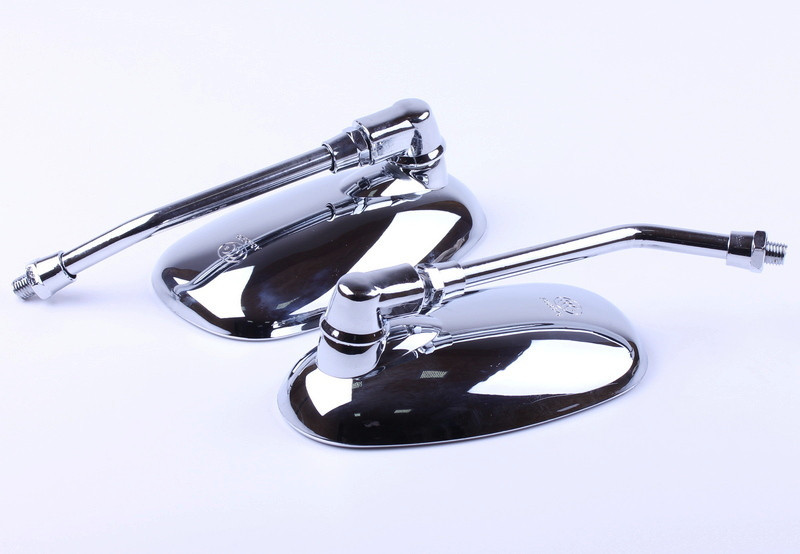 Зеркала Zongshen, Lifan 125/150 (d-10mm, хром) -2 Мукачево - изображение 1