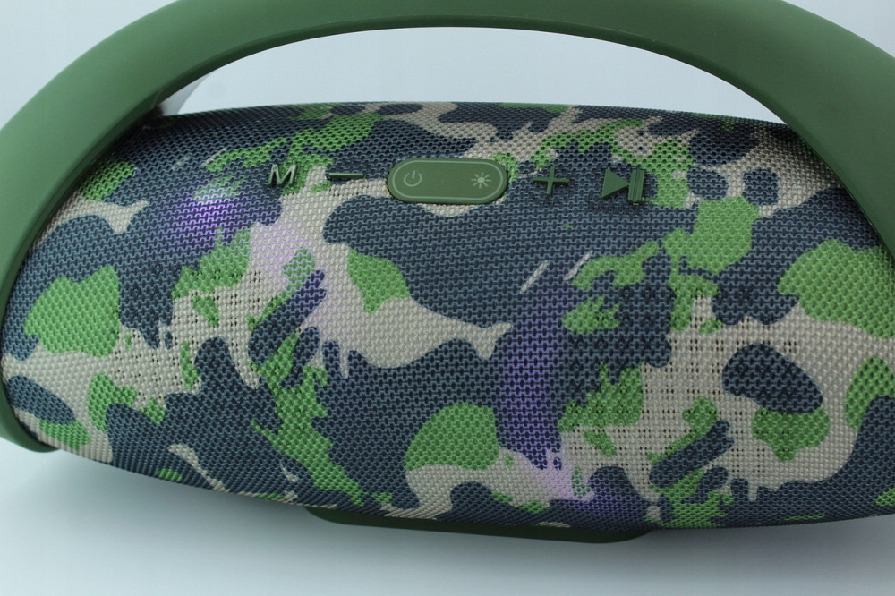 Бездротова колонка Bluetooth 20Вт, USB, AUX 3.5 мм, micro USB, FM, TF, LED-підсвічування, акумулятор 10000 mAh, IPX5 Одеса - фото 4