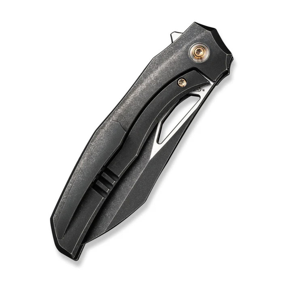 Ніж складаний туристичний WE Knife Ignio Mystery Box, (8.4 см) CPM 20CV / титан 6AL4V чорний Київ - фото 5