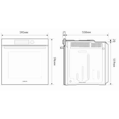 Духова шафа Samsung NV7B4125ZAS/WT Вінниця