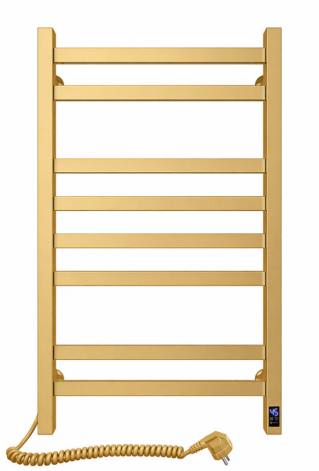 Полотенцесушитель Авангард 480х800 Sensor левый с таймером, матовое золото Киев - изображение 2