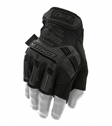 Військові штурмові рукавички без пальців Mechanix M-Pact Fingerless Чорний, XL Вінниця