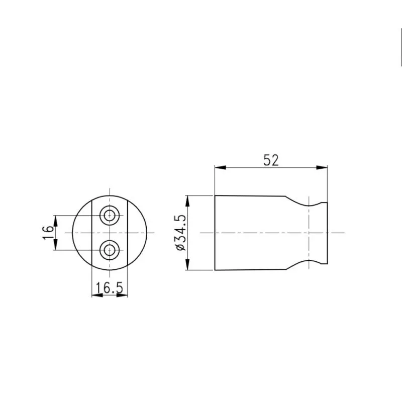 Тримач для ручного душу Qtap Spojecti округлий QT829910842854OB Black Matt Київ - фото 7