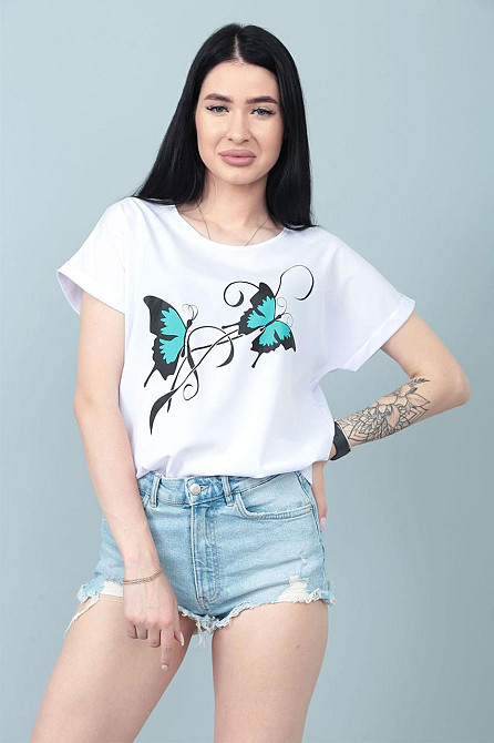 Женская блузка-футболка 