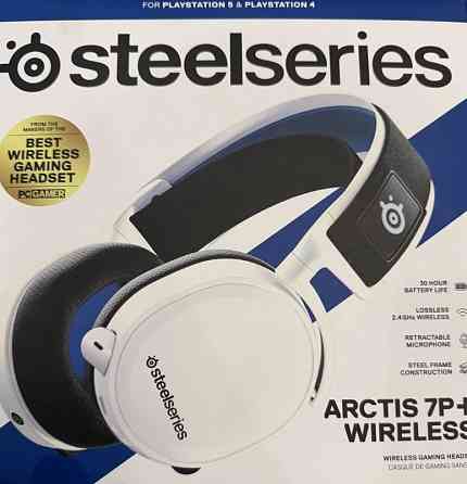 SteelSeries Arctis 7P + for PS5 White. Харків
