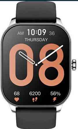 СМАРТ - Часы: Amazfit Pop 3S Silver/ Black. Киев