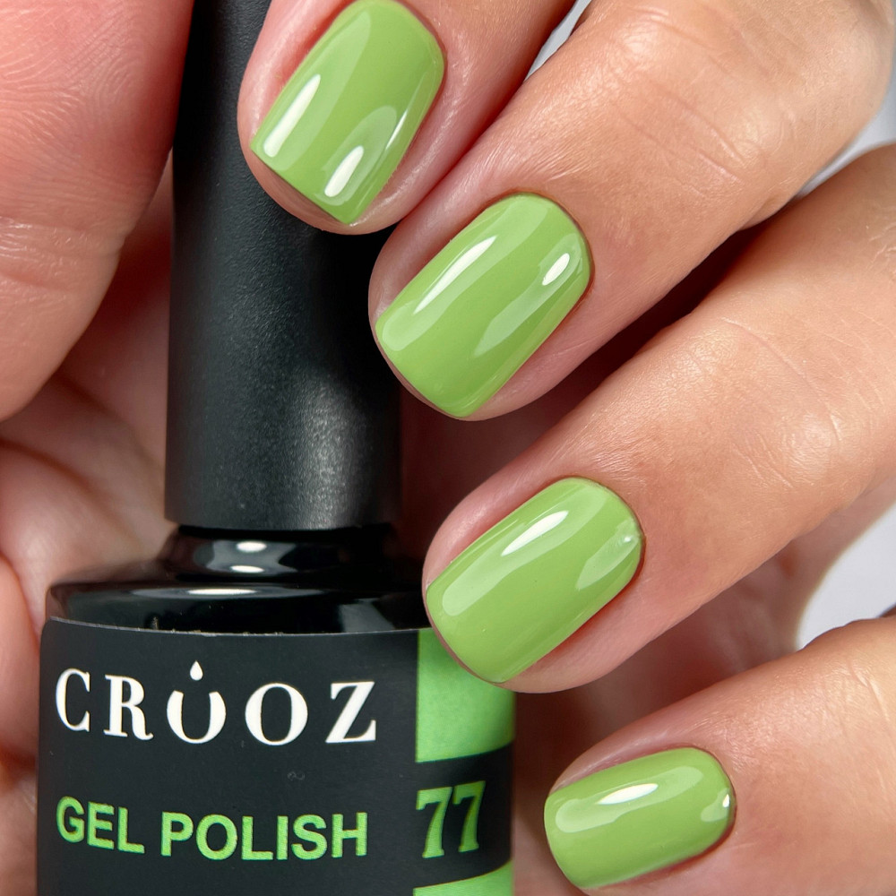 Гель-лак Crooz 77 (світло-оливковий) 8мл Херсон - изображение 1
