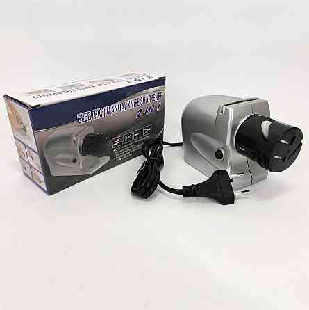 Точилка для заточки ножей ELECTRIC, Хорошая точилка ручная для ножей Правильная заточка BR-11 Киев