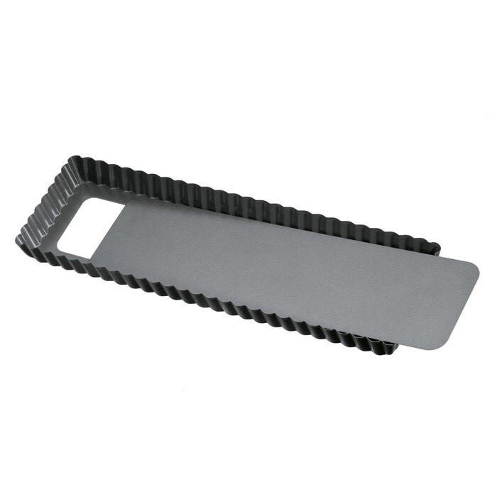 ФОРМА ЗІ ЗНІМНИМ ДНОМ АНТИПРИГАРНЕ ПОКРИТТЯ ТАРТ 35 Х 11 СМ 3 СМ АЛЮМІНІЙ ТАРТ (ШТ) 6807 ABA-OPT Одеса - фото 1