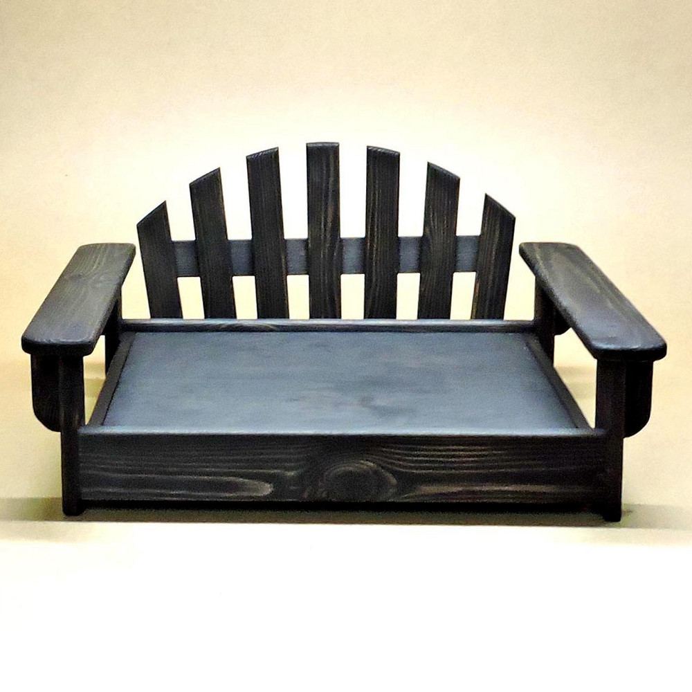 Лежак дерев'яний для собаки "Бламонт 45х55" венге Миколаїв - фото 3