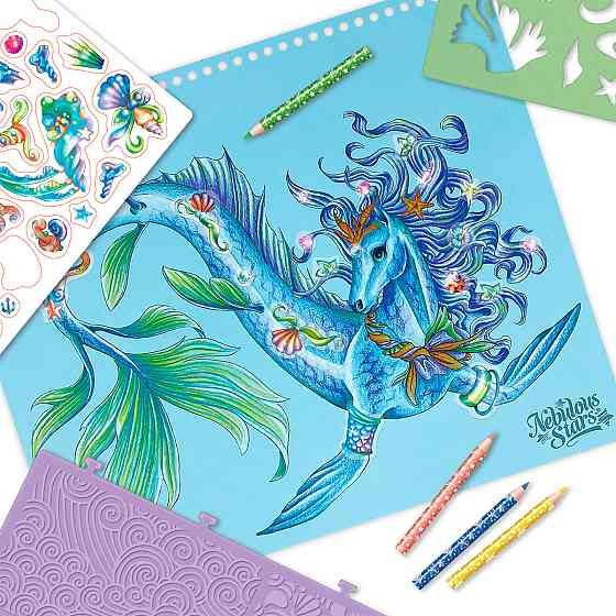 Набір для творчості Nebulous Stars – Скетчбук: легенда про Аріаза Дніпро