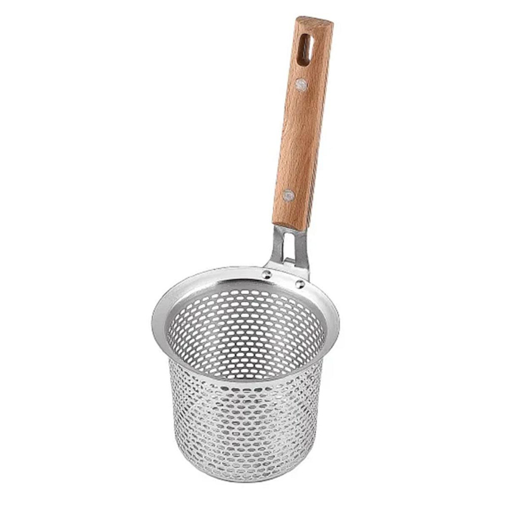 Сито з нержавіючої сталі для фритюру та варіння 10х8 см HP-19-25 Коломия - фото 6