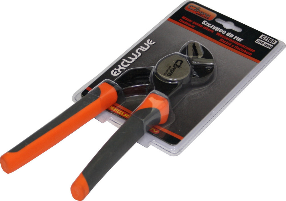 Переставные клещи с автоматической системой зажатия 250 мм, Corona C7160 Коломыя - изображение 2