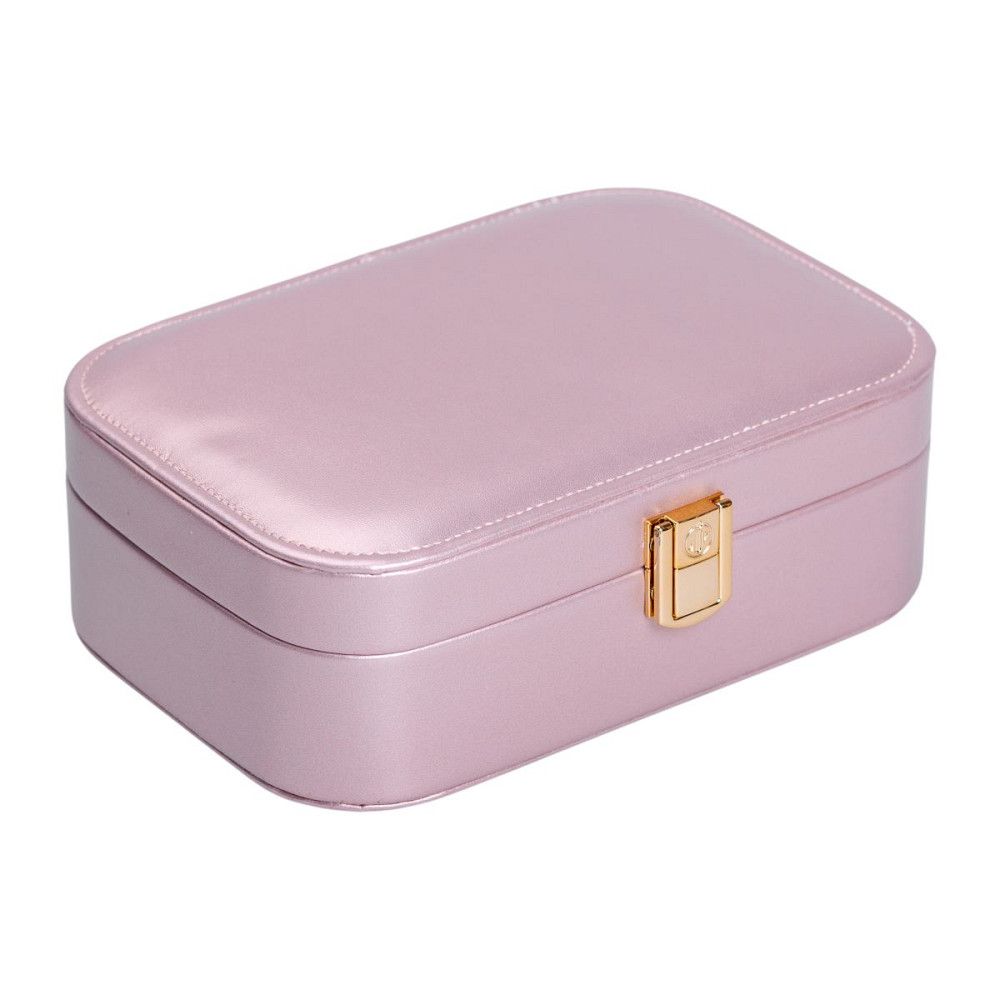 Yiwu Скринька для прикрас з еко шкіри 20×14×7 см із дзеркалом органайзер для ювелірних виробів Коломыя - изображение 5