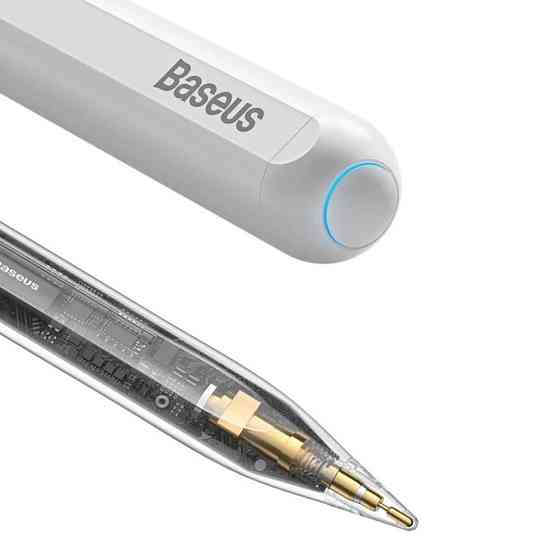Стилус Baseus Smooth Writing 2 Series Dual Charging Stylus Active Wireless Version, Moon White Одеса