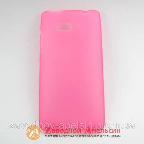 HTC Desire 600 захисний чохол Cover pink Одеса - фото 2