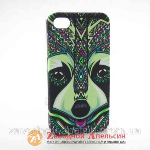 IPhone 4 4S фосфорний чохол LUXO Animal єнот Одеса