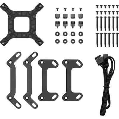 Система жидкостного охлаждения Deepcool LS720S Zero Dark (R-LS720-BKNNMM-G-1) Винница