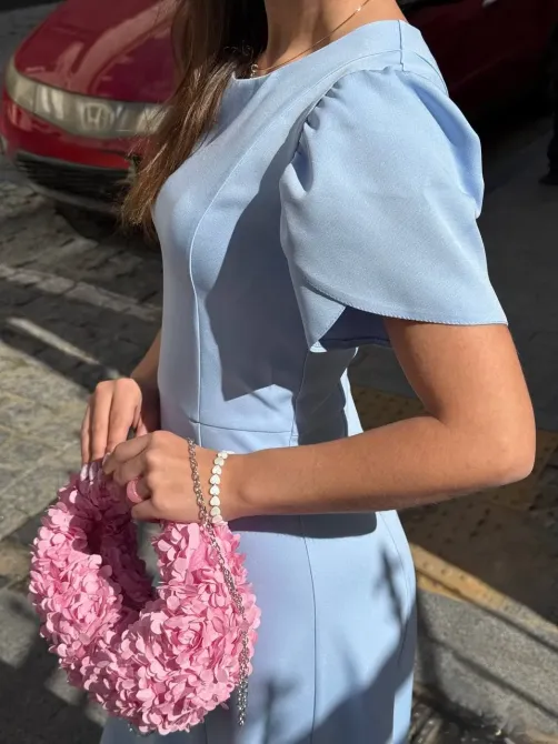 Стильне жіноче плаття з відрізною талією та спідницею сонце-кльош. Одеса - фото 15