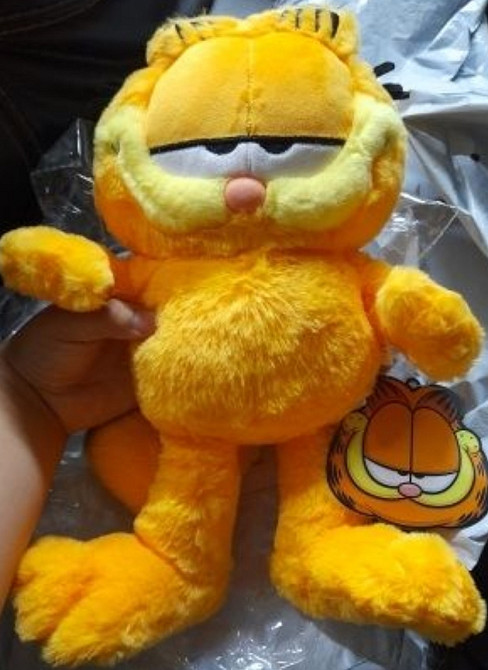 Оригінальна Гарфілд м'яка іграшка подушка в розмірах 30-50 см. Харків - фото 1