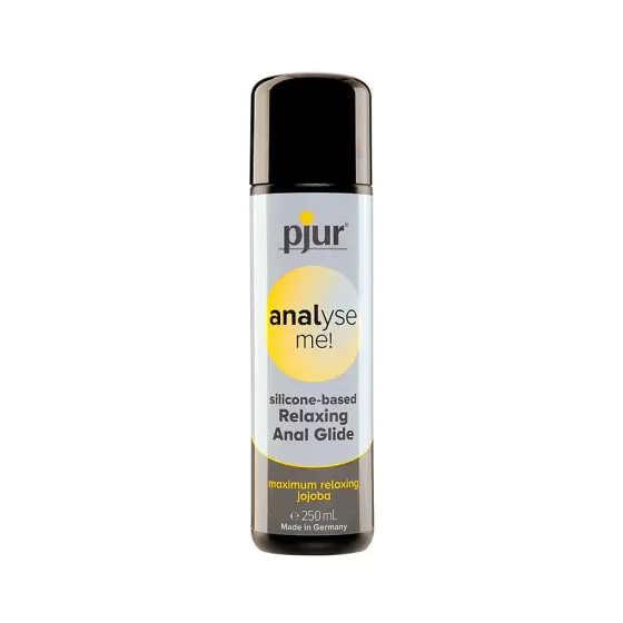 Анальна змазка pjur analyse me! Relaxing jojoba silicone 250 мл на силіконовій основі з олією жожоба Львів