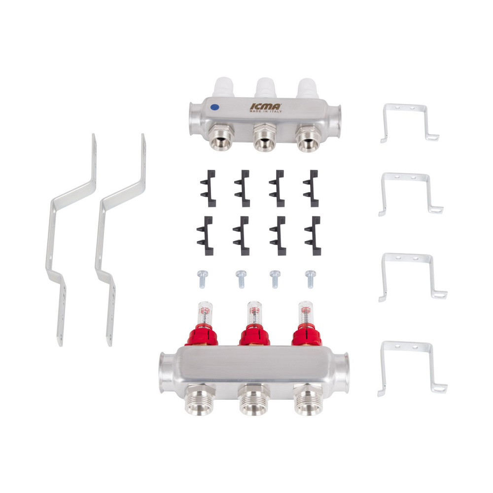 Коллектор с расходомерами (нерж.) 1