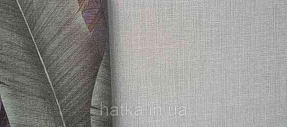 Шпалери вінілові на флізеліні AS creation Della Natura 1.06Х10 однотонні під тканину льон тонка смужка бірюзові Київ