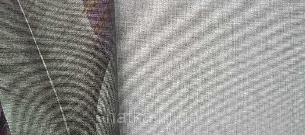 Шпалери вінілові на флізеліні AS creation Della Natura 1.06Х10 однотонні під тканину льон тонка смужка бірюзові Київ - фото 3