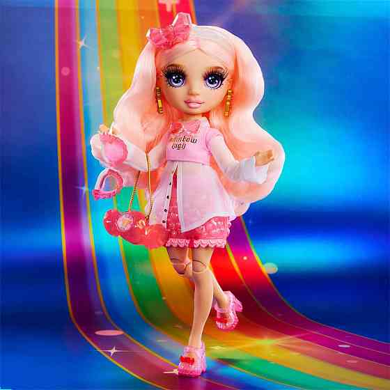 Ігровий набір з лялькою Rainbow High серії Creative Crystals - Белла Дніпро