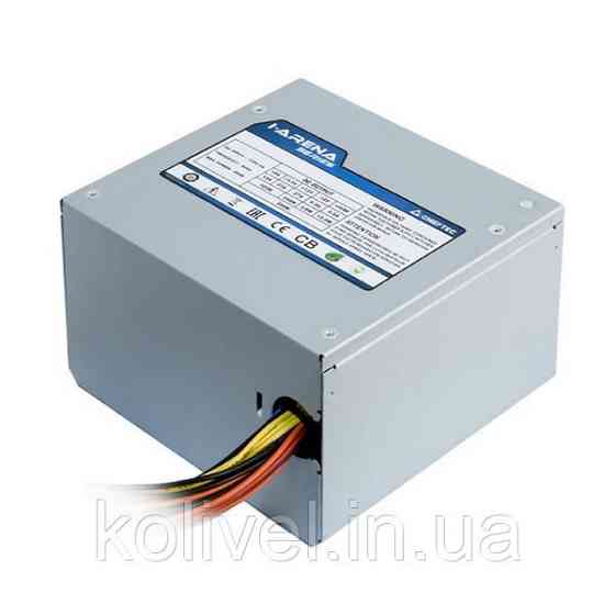 БЖ 500W Chieftec i-ARENA GPC-500S, 120 mm, 80%, bulk (GPC-500S) Киев