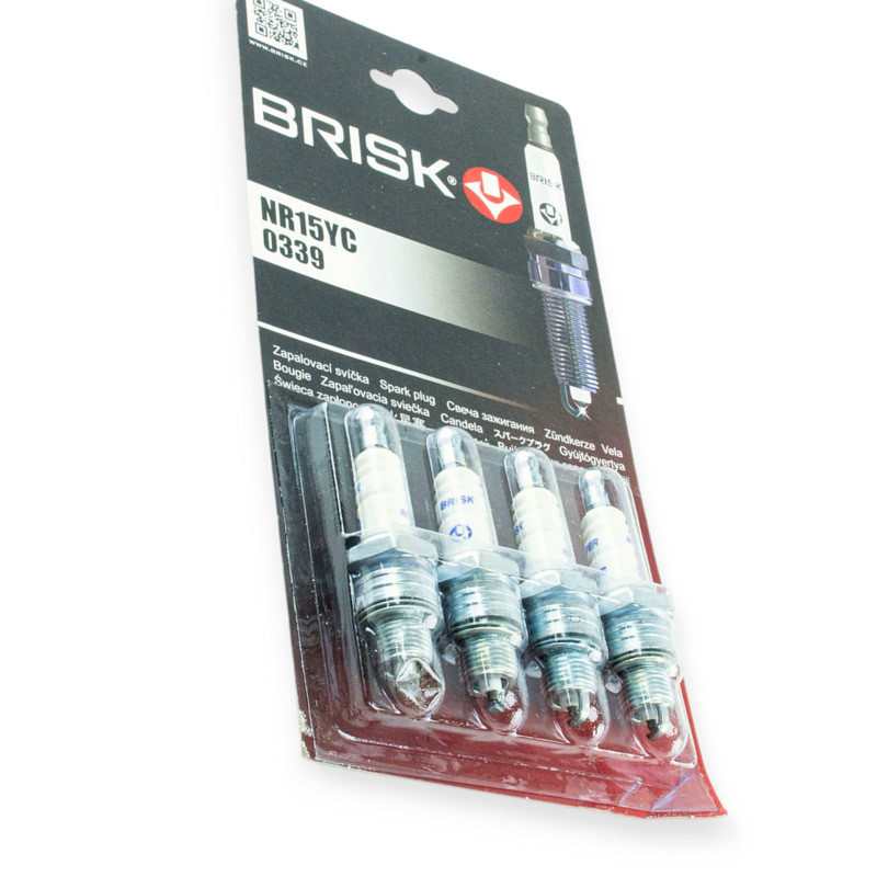 Свічки Super корот. (NR15YС) блістер Brisk Мукачево - фото 1