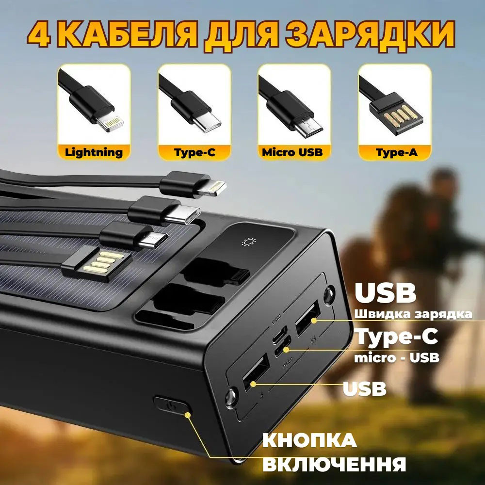 Power Bank 30000mAh black RM-17 Львов - изображение 6