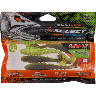 Силікон рибальський Select FatFish 3.8&quot; 242 (5 шт/уп) (1870.72.06) Вінниця - фото 2