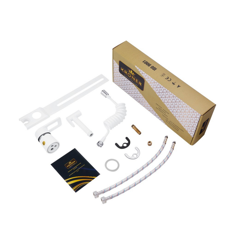 Змішувач-приставка для біде Kroner KRM Zenda - W025 Київ - фото 6