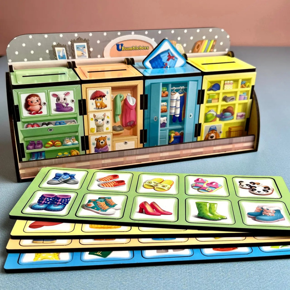 Деревянная настольная игра 