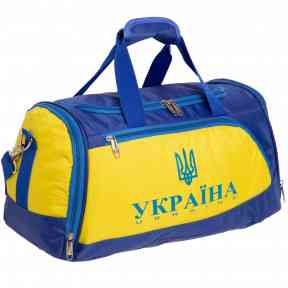 Сумка для спортзалу Україна SP-Sport GA-5632-U синій-жовтий Вишневе