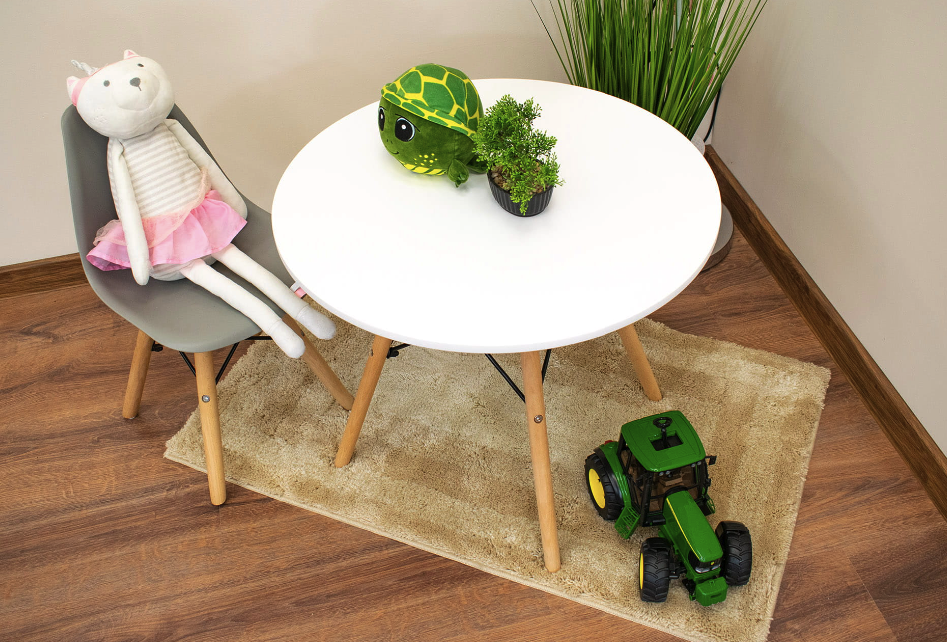 Дитячий стільчик Leobert Zubi зі спинкою сірий Київ - фото 5