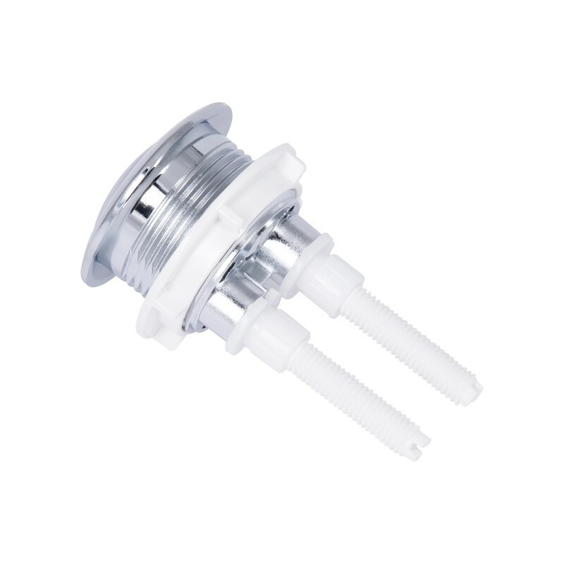 Комплект арматури: Mixxus Button-1807-1/2" спускна 2-х кнопочна та наповнювальна з нижнім підведенням, пластикове різьблення 1/2" Харків - фото 2
