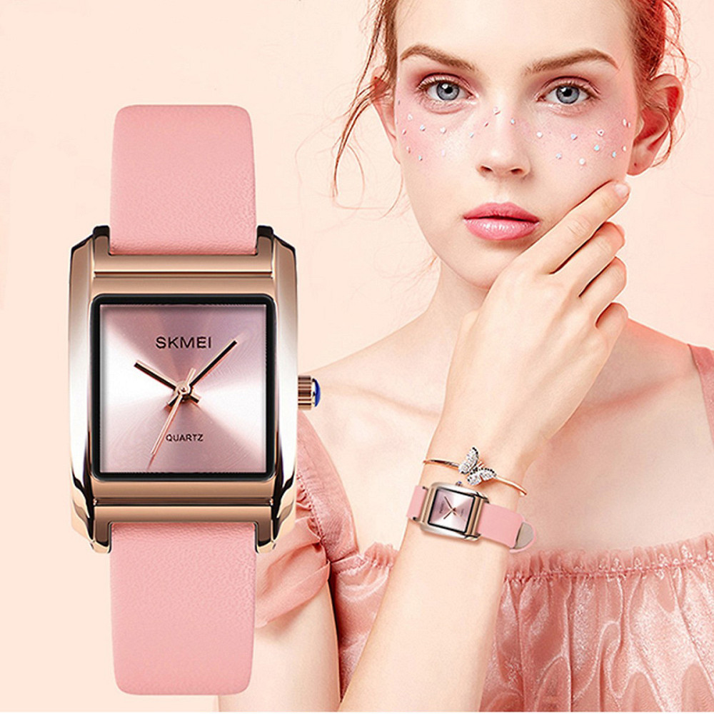 Класичний жіночий годинник Skmei 1432 (Рожеві) Вінниця - фото 7
