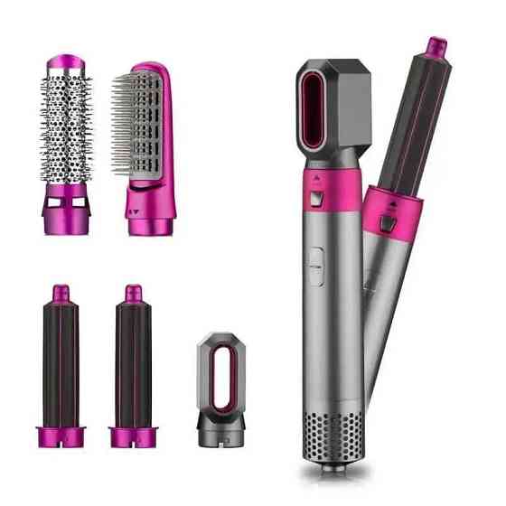 Мультистайлер 5 в 1 Hot Air Styler фен стайлер для завивання, випрямляч Луцьк